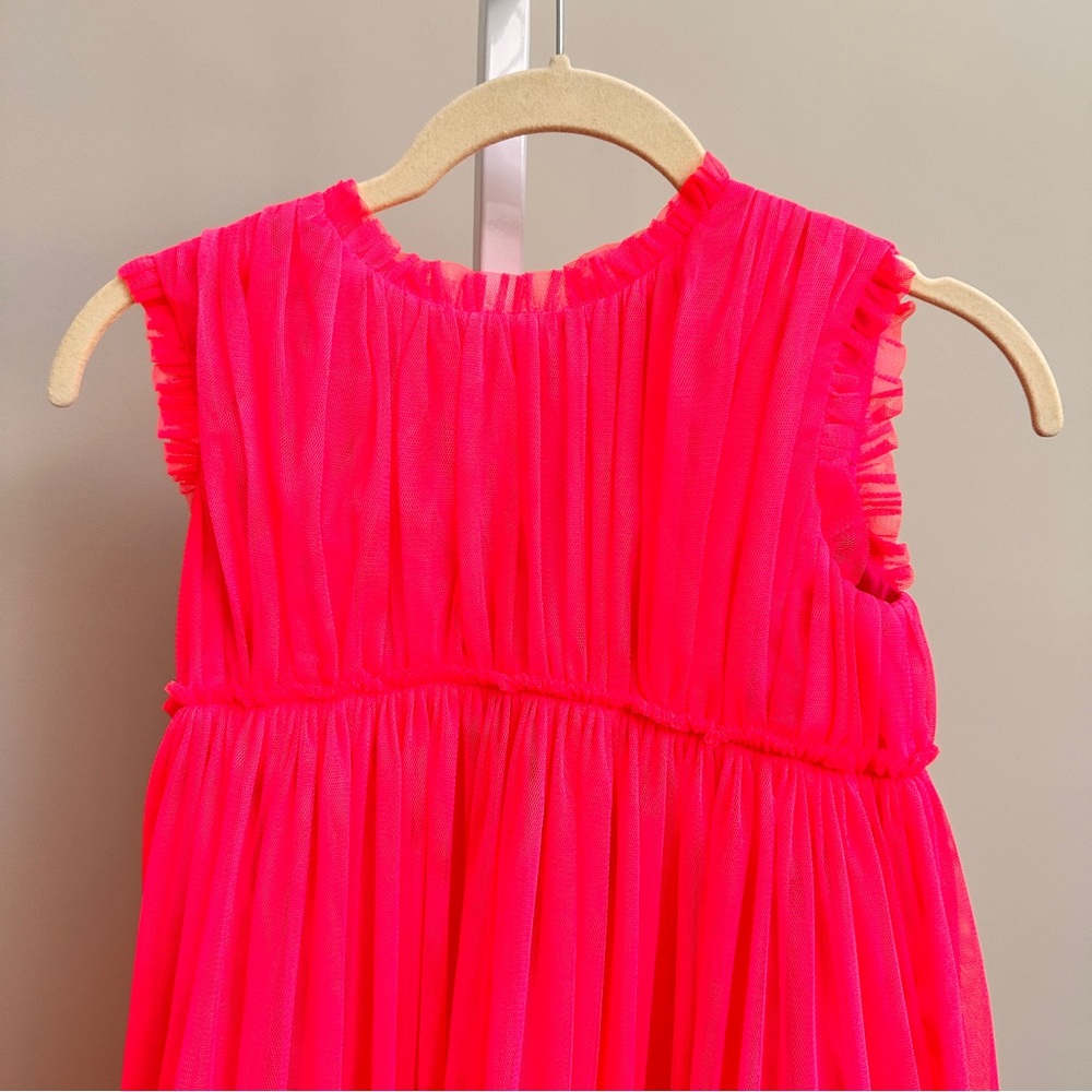 CHARABIA LONG PLAIN TULLE DRESS size. 8A kids - Picture 2 of 5